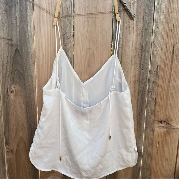 Lulu’s white from button sleeves blouse size small - Picture 7 of 14